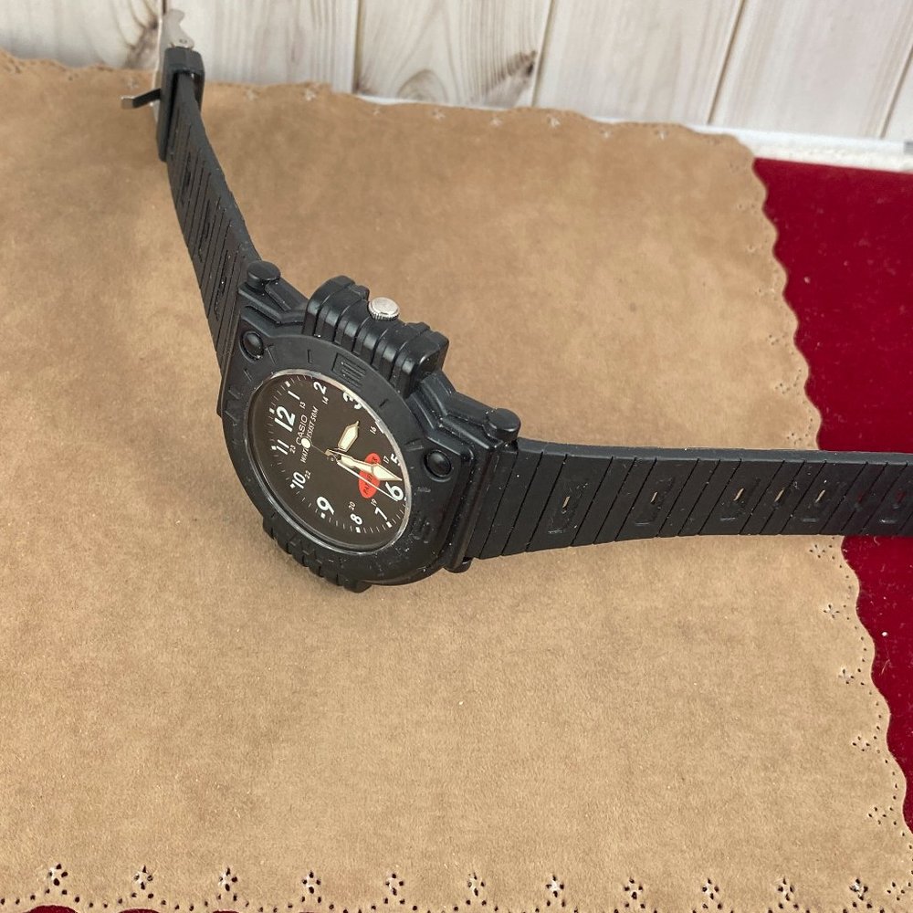 Vintage Rare Original Casio Pathfinder 706 MW-45 DM Watch Black 9 inch Strap - Picture 3 of 8